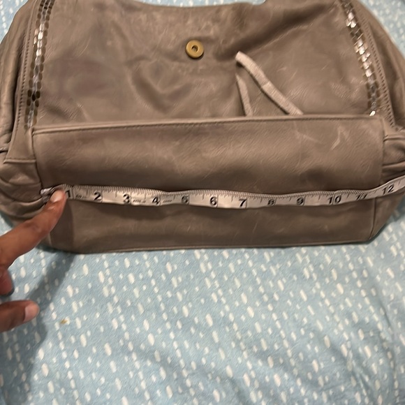 Lucky Brand Large Leather Shoulder Bag - Picture 10 of 15